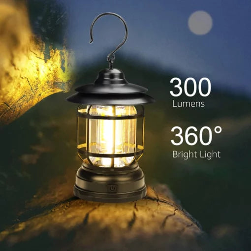 Camping Lamp- Επαναφορτιζόμενο Φανάρι