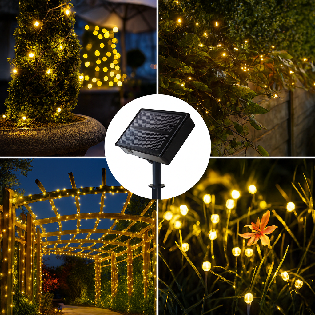 Ηλιακά Χριστουγεννιάτικα Λαμπάκια Rudy Star™ 10m