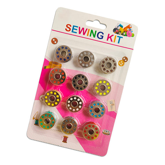 Συσκευασία με 12 μπομπίνες διαφορετικού χρώματος