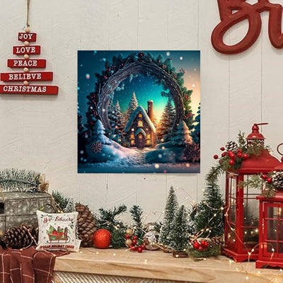 Φωτιζόμενος πίνακας LED Magic Christmas