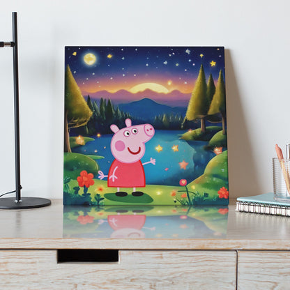 Φωτιζόμενος πίνακας LED Peppa Pig