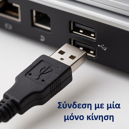 AlphaLink- Ασύρματο Πληκτρολόγιο/Ποντίκι (Σετ USB)