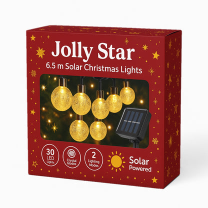 Ηλιακά Χριστουγεννιάτικα Λαμπάκια Jolly Star™